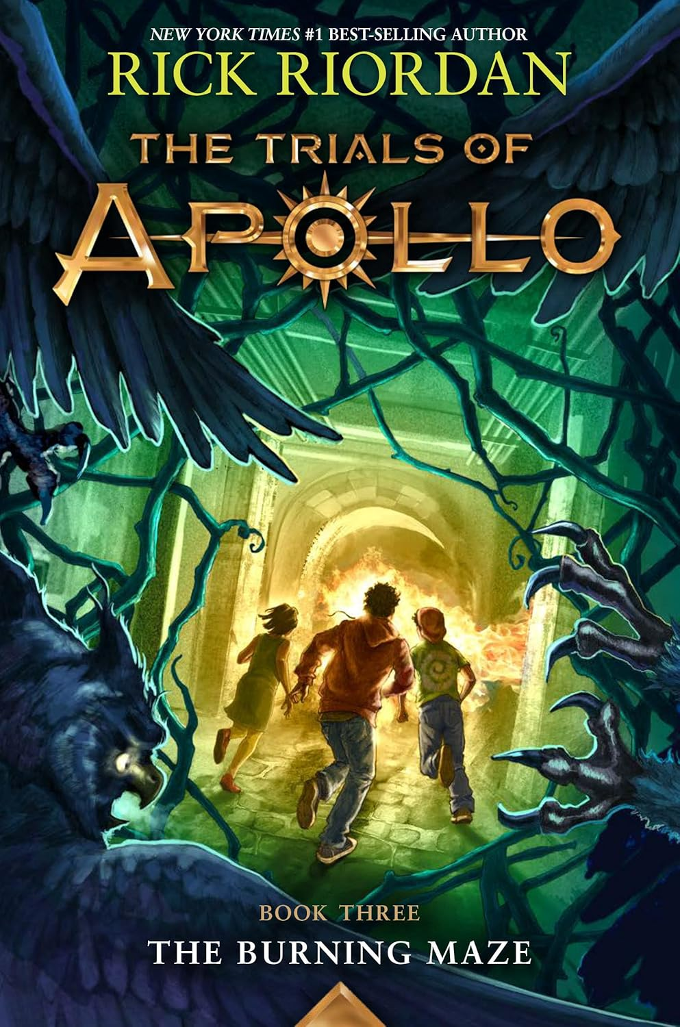 The Burning Maze (The Trials of Apollo Book 3)