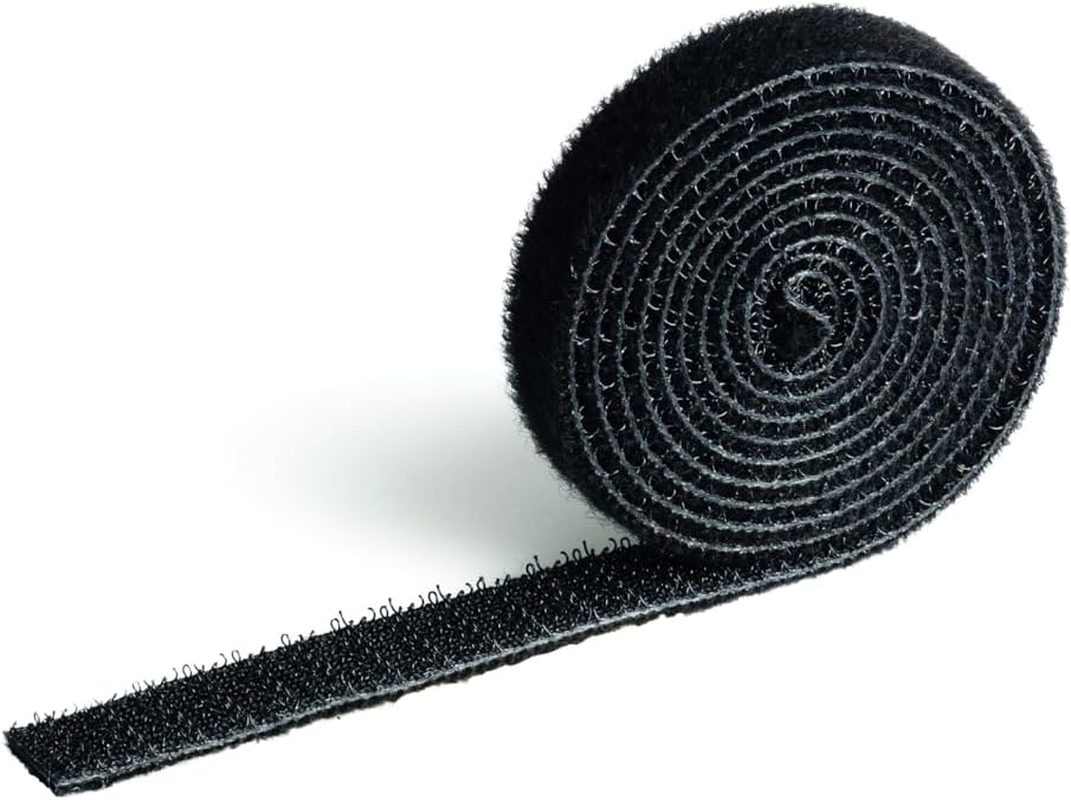 Durable 503101 CAVOLINE Grip 10 Black 10Mm Hook & Loop Cut to Size Cable Management Tie, Reusable Cable Tidy Wrap image number 5