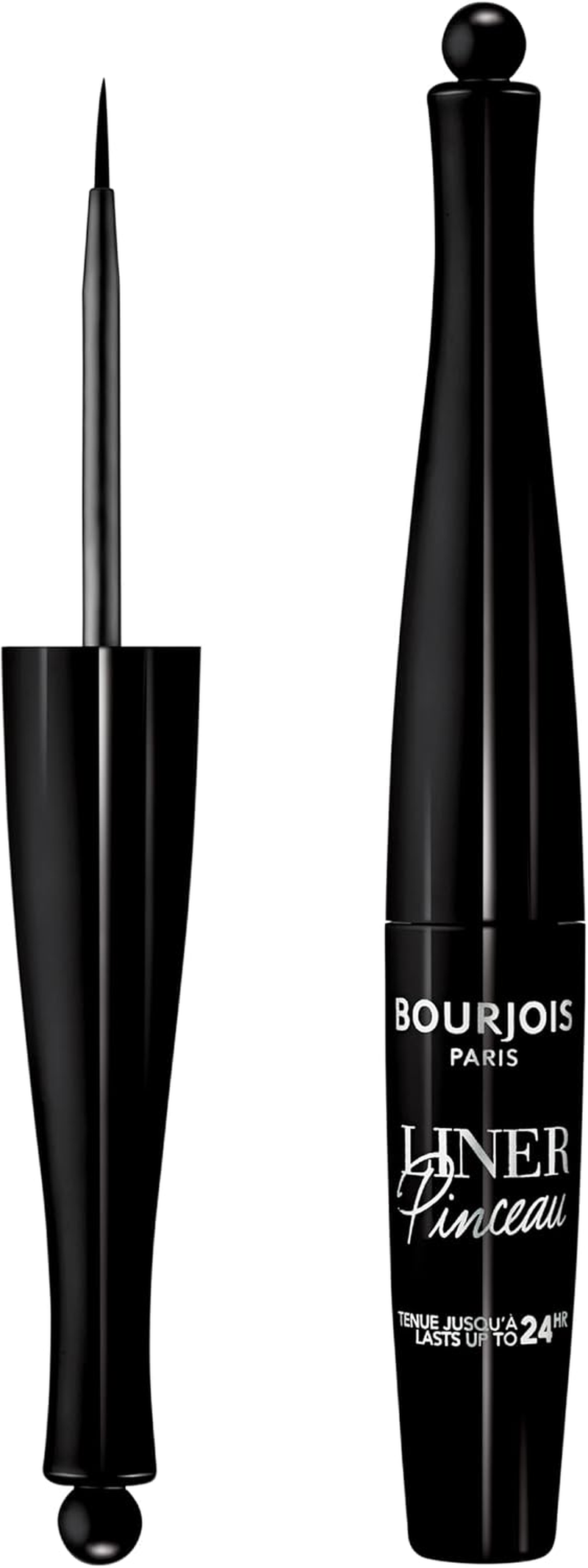 Bourjois Liner Pinceau Liquid Waterproof Eyeliner - 001 Noir Beaux-Arts Pack of 3