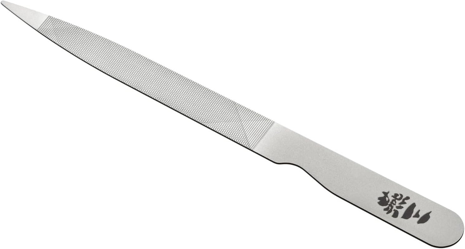Wahei Freiz Enzo EM-080 Nail File, Stainless Steel, Made in Japan, Double-Sided, Fine 4.9 Inches (125 Mm) image number 2