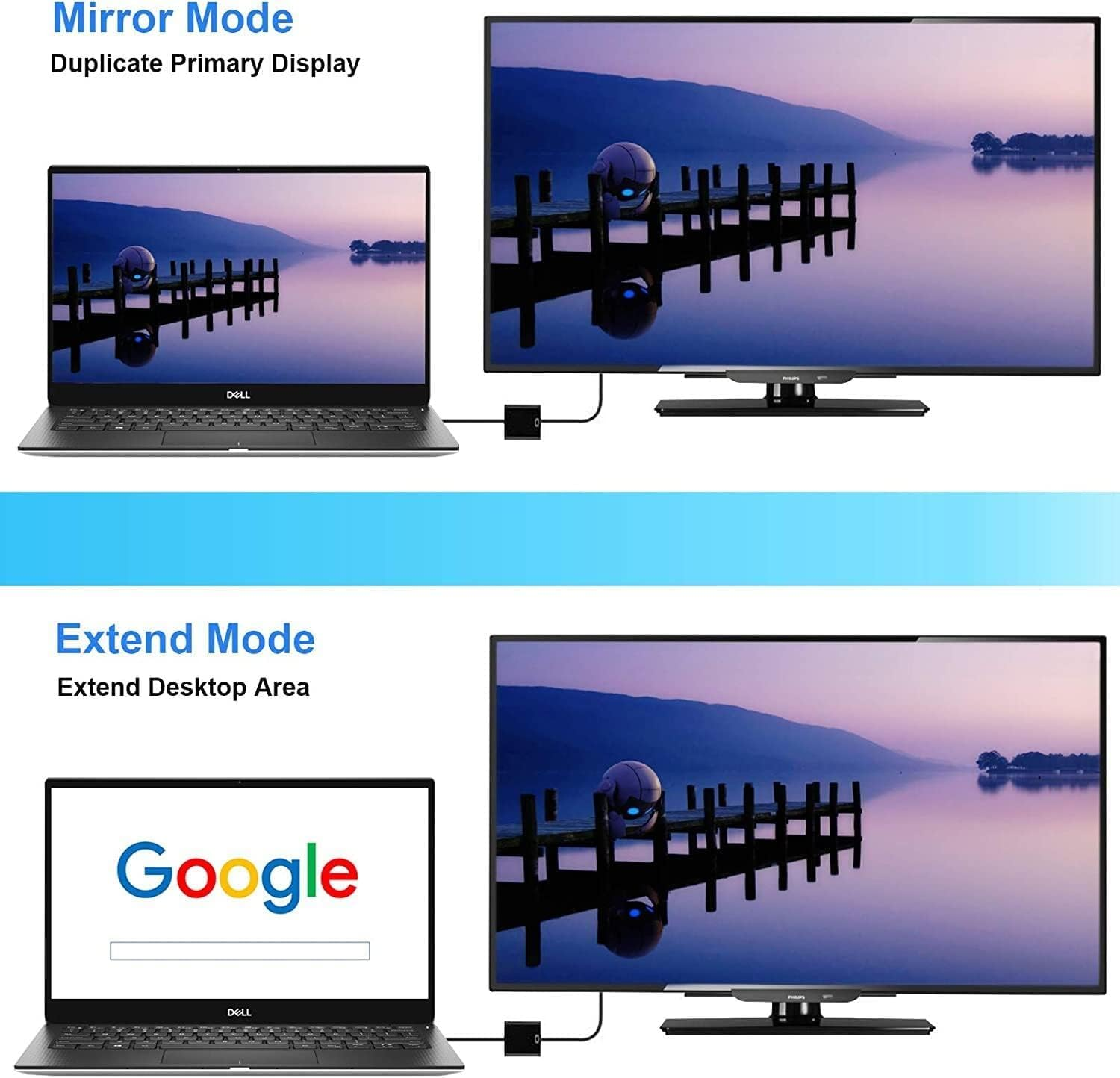 HDMI to VGA Adapter, Gold-Plated HDMI to VGA Converter (Male to Female), Compatible for Computer, Laptop, PC, Monitor, Projector, HDTV, Chromebook, Raspberry Pi, Roku, Xbox and More image number 4