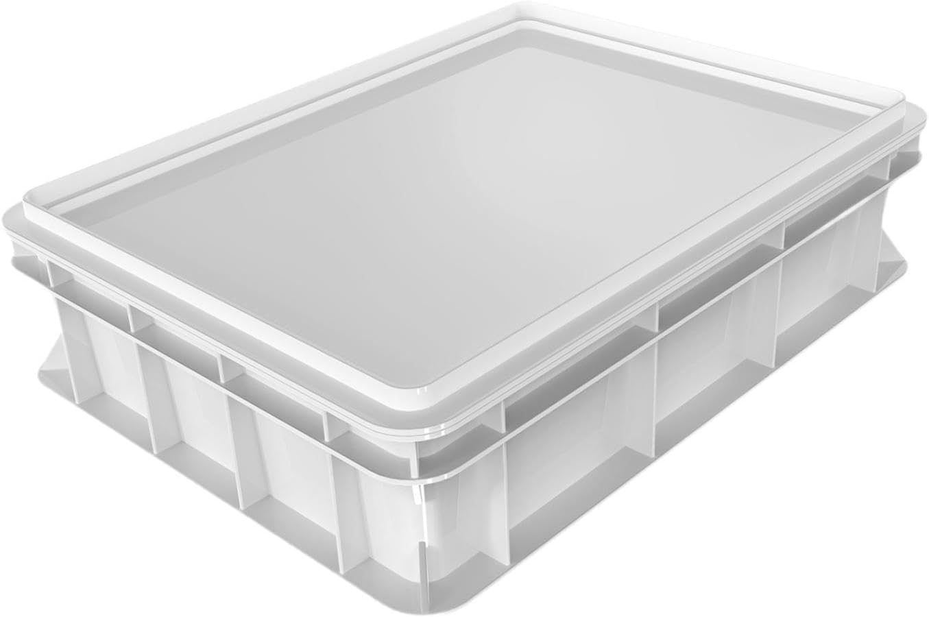 Qianly Dough Proofing Box Pizza Dough Containers with Lid Multipurpose for Household Kitchen, 30Cmx40Cmx10Cm image number 5