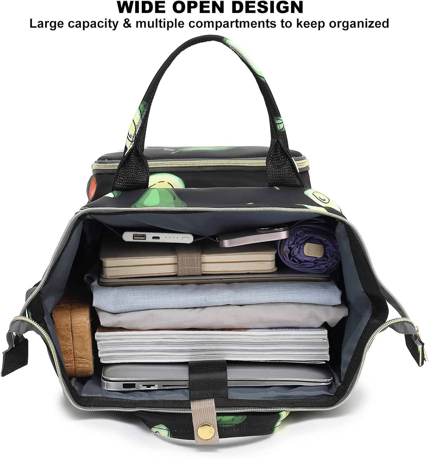 Laptop Backpack for Women, College Bookbag School Backpack Work Business Travel 15.6 Inch Computer Backpacks image number 2