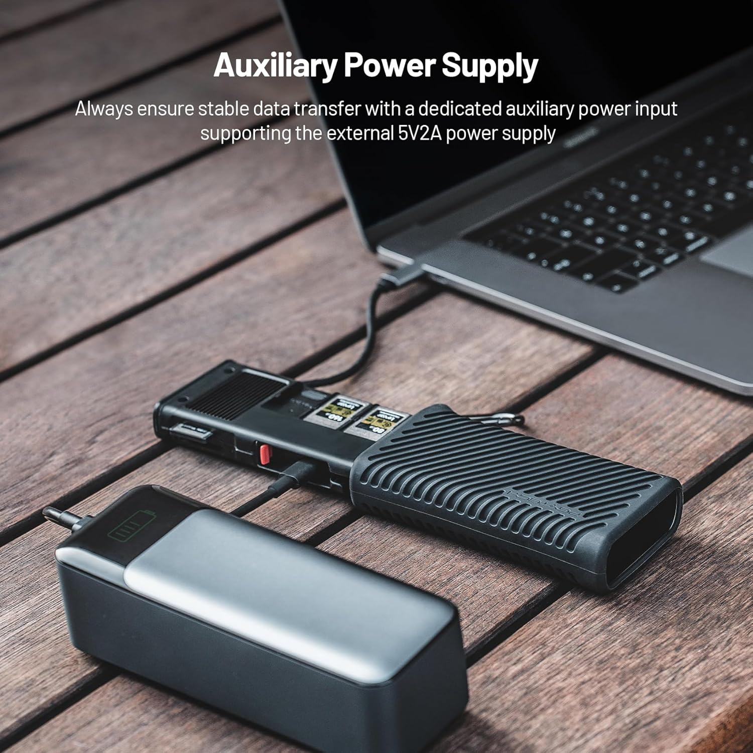 PGYTECH Createmate USB 3.2 Cfexpress A/B Card Reader 10Gbps SD Card Reader for Photographer (Cfexpress-B, Green) image number 1