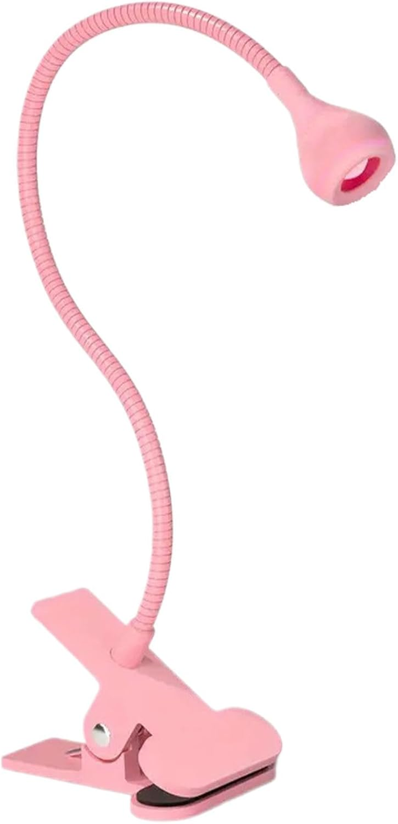 Gwtdtoad Gooseneck UV Lamp for Gel X Nails - Gooseneck LED Nail Light for Gel Nails, Clamp on Nail Lamp - USB Manicure Dryer Nail Accessories for Women Girls, Home Salon Use