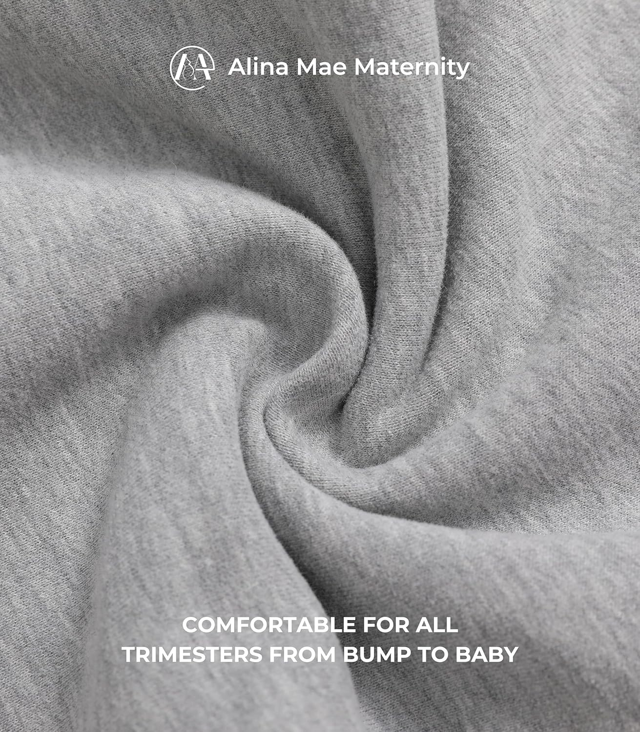 Women'S Maternity Joggers Pregnant Sweatpants Pants Casual Lounge over Belly Gym image number 4