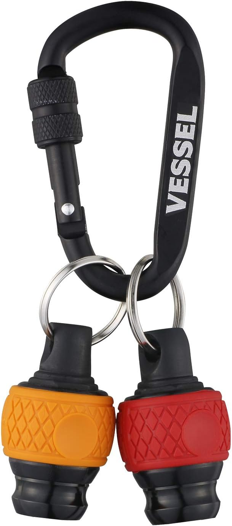 Vessel QB-22K2RY Ball Grip Quick Catcher, 2 Pack (Red & Yellow) Bit Holder image number 2