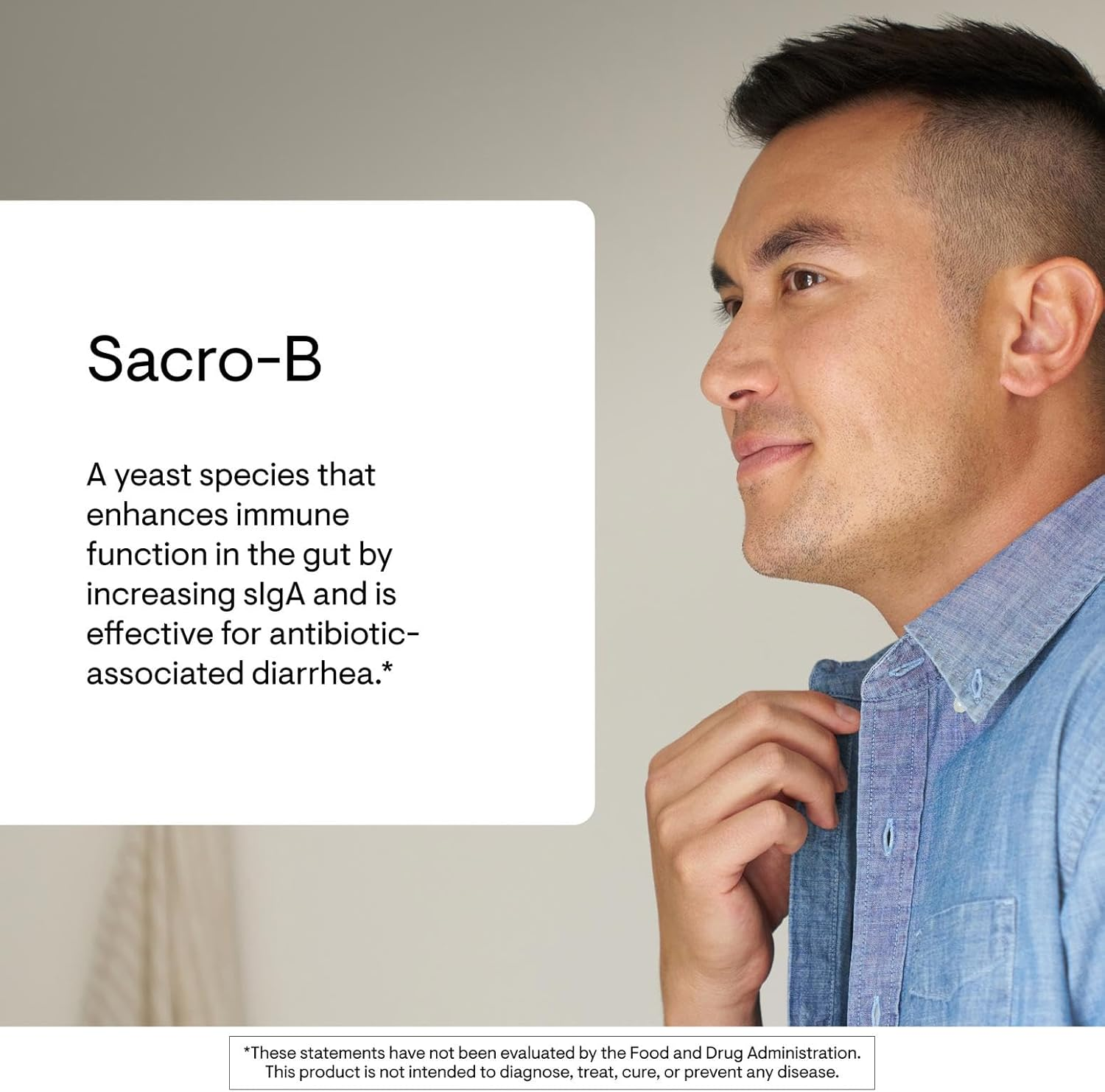 Thorne Research - Sacro-B Probiotic Vitamin - 60 Capsules image number 1