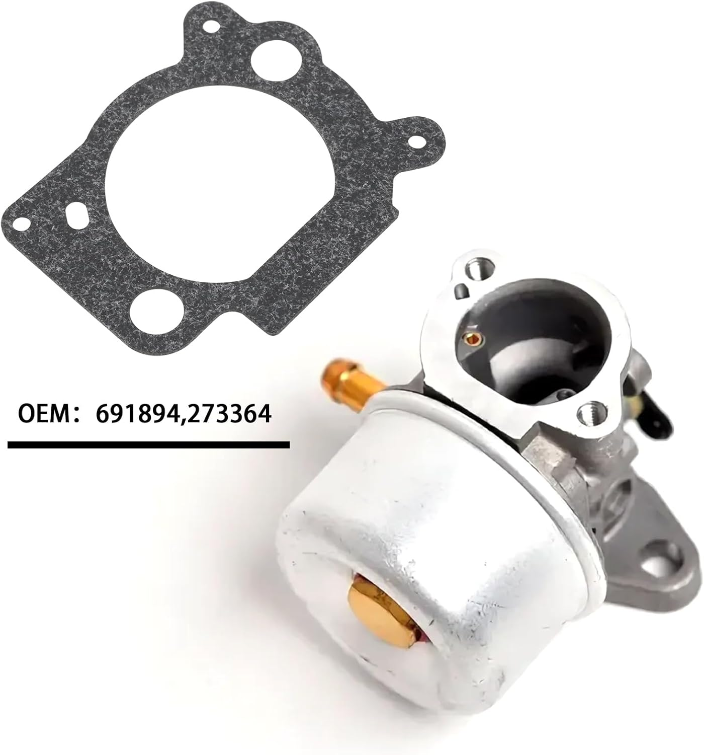 LT Easiyl 16Pcs Air Cleaner Gasket Carburettor Gasket Air Filter Gasket Replace Part 691894 273364 Compatible with Briggs & Stratton Engine