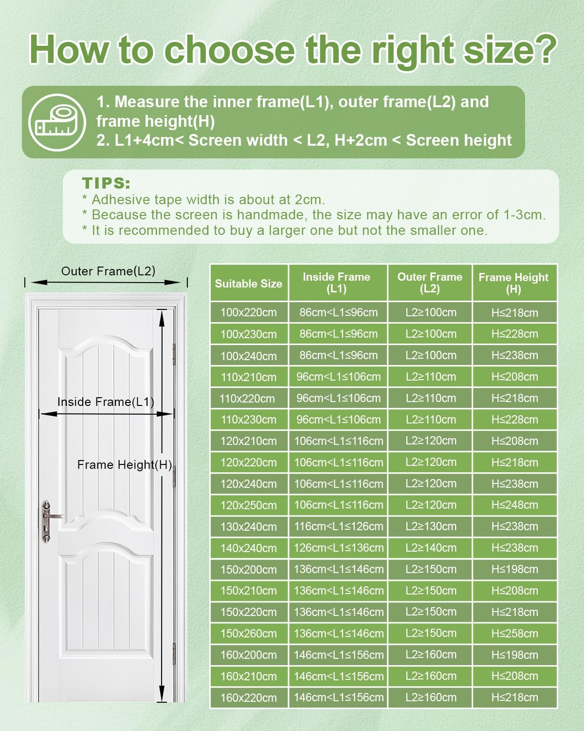 Auxmir Fly Screen Balcony Door Magnetic 100 X 240 Cm, Thickened Fly Screen Door with Stronger Magnets 4 Cm Wide Adhesive Strips, Insect Protection Balcony Door No Drilling for Patios Living Room image number 4