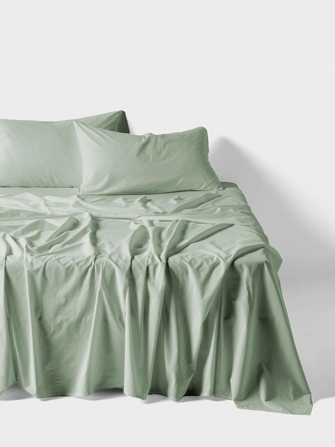 Linen House Terra Bed Sheet Set, Steel, Double Bed