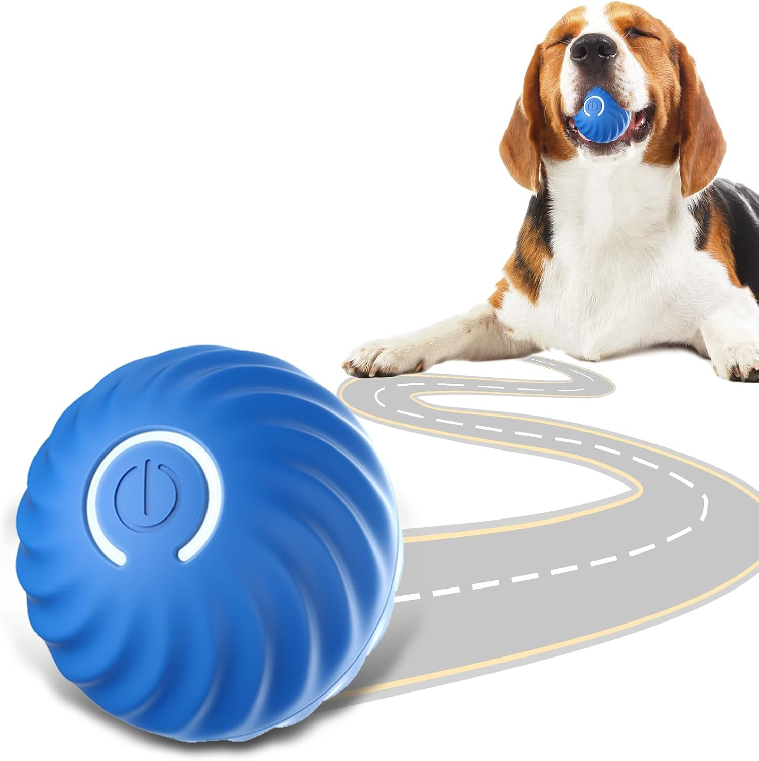 Petgravity Interactive Dog Toys，Dog Ball,Automatic Moving, Bouncing Rotating Ball,Ball Toys For/Small/Medium/Dogs,Usb Rechargeable，Tpu Material，[2025 Newly Upgraded] Removable Shell for Water Washing