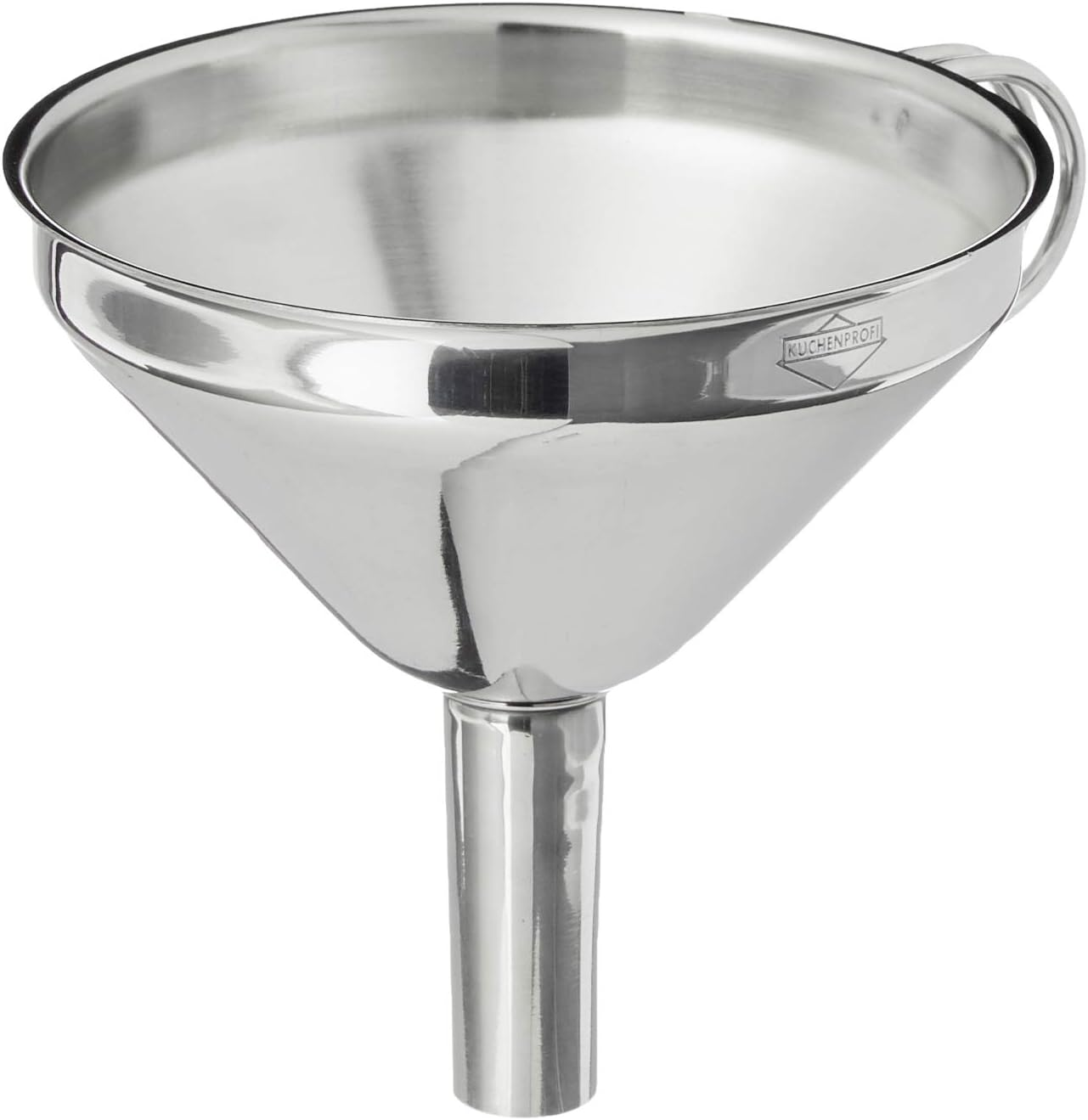 K&uuml;chenprofi 18/10 Stainless Steel Jam Funnel - Silver - Metal Funnels for Kitchen Use - Wide Mouth Kitchen Funnel image number 6