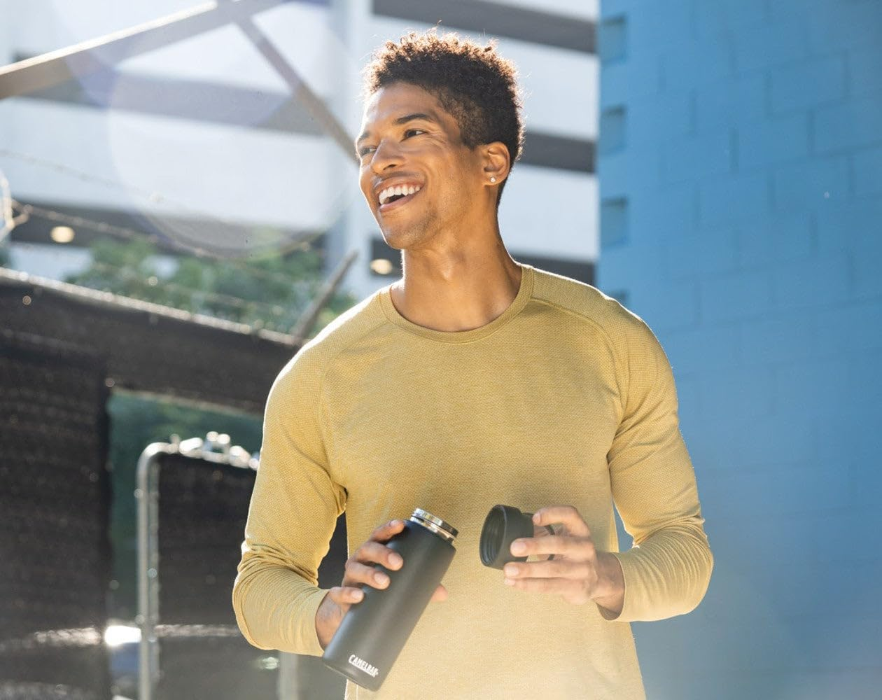 Camelback Fitted Cap Stainless Steel 1000Ml/1L Lagoon Water Bottle Vacuum Insulated image number 3