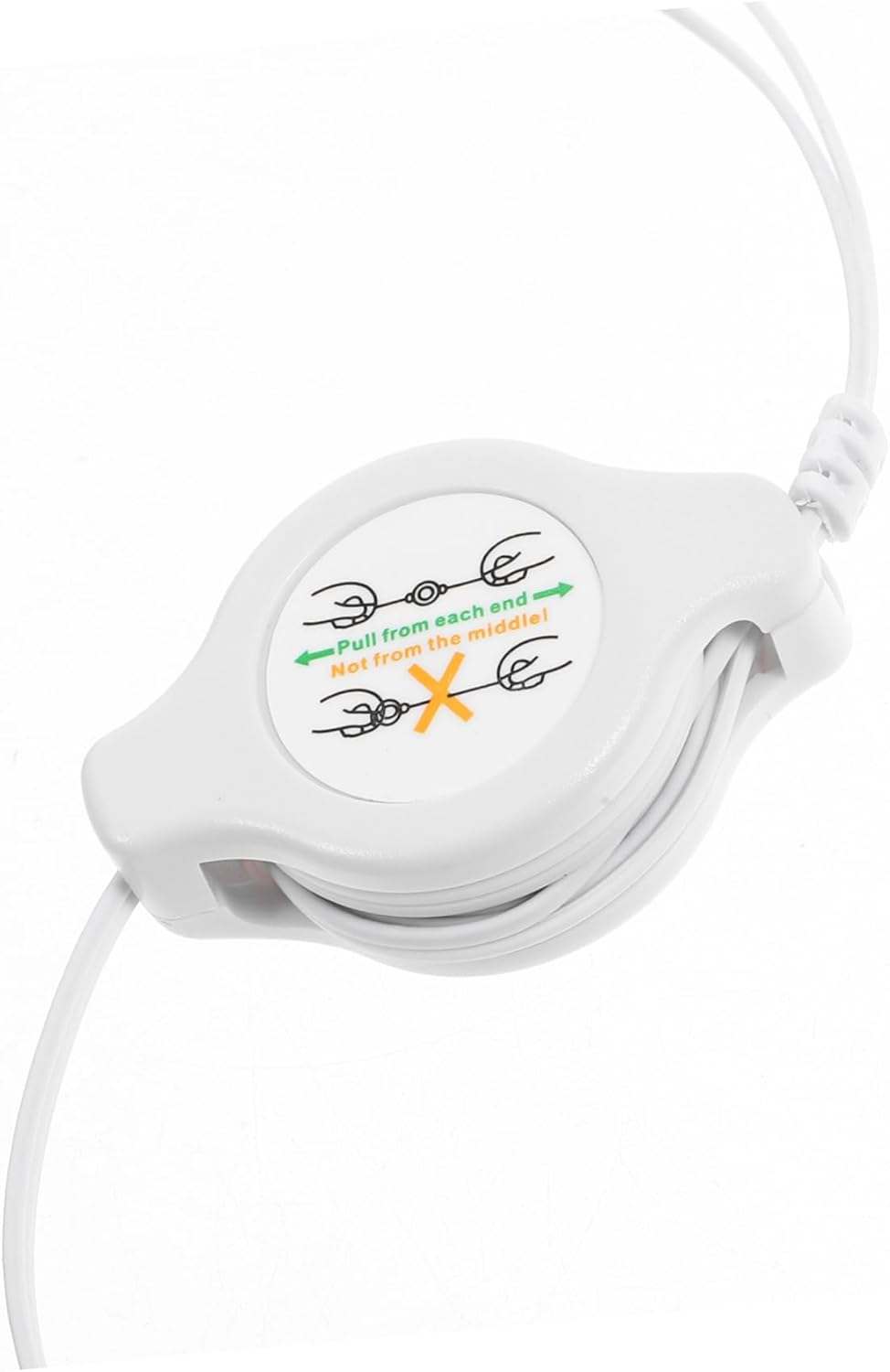 DOITOOL Ear Headphones Double Pull Retractable Lightweight Design for Easy Storage Comfortable Fit with Cushions for Travel and Daily image number 6