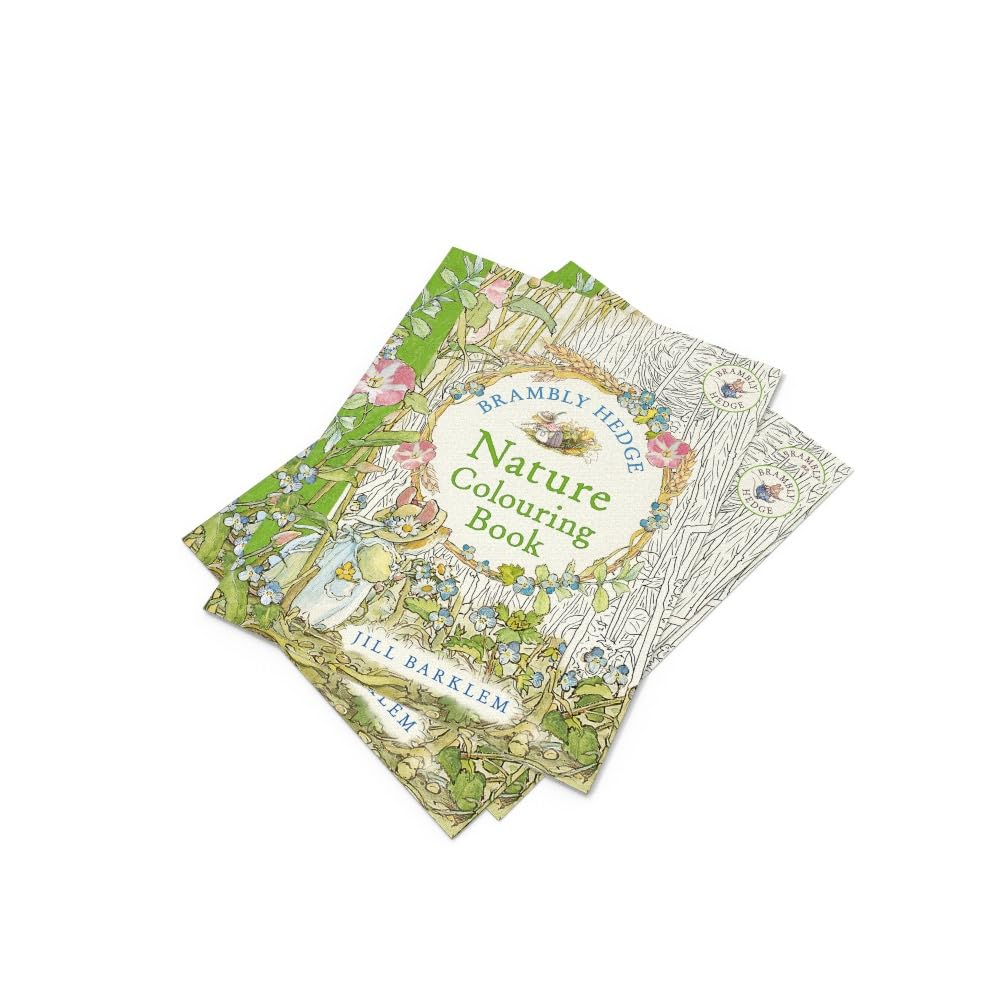 Brambly Hedge Nature Colouring Book: Enter the Cosy World of Brambly Hedge with This Perfect Colouring Book for Relaxation for All Ages image number 1