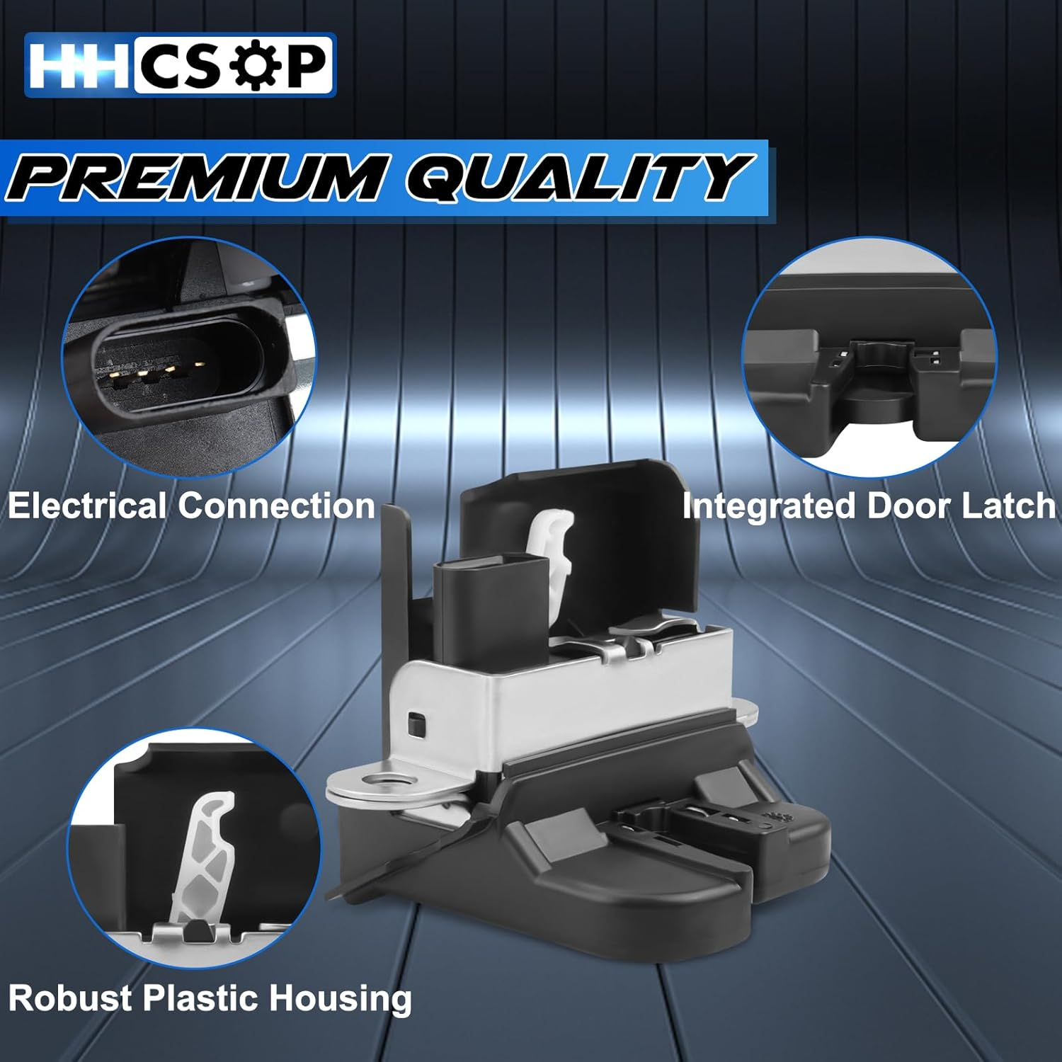 Liftgate Lock Actuator Rear Latch Trunk Latch Motor for Volkswagen VW Tiguan 2009 2010 2011 2012 2013 2014 2015 2016 2017 2018, VW Jetta 2008-2014, VW Golf 2010-2014, VW Golf Sportwagen 2010-2013 image number 4