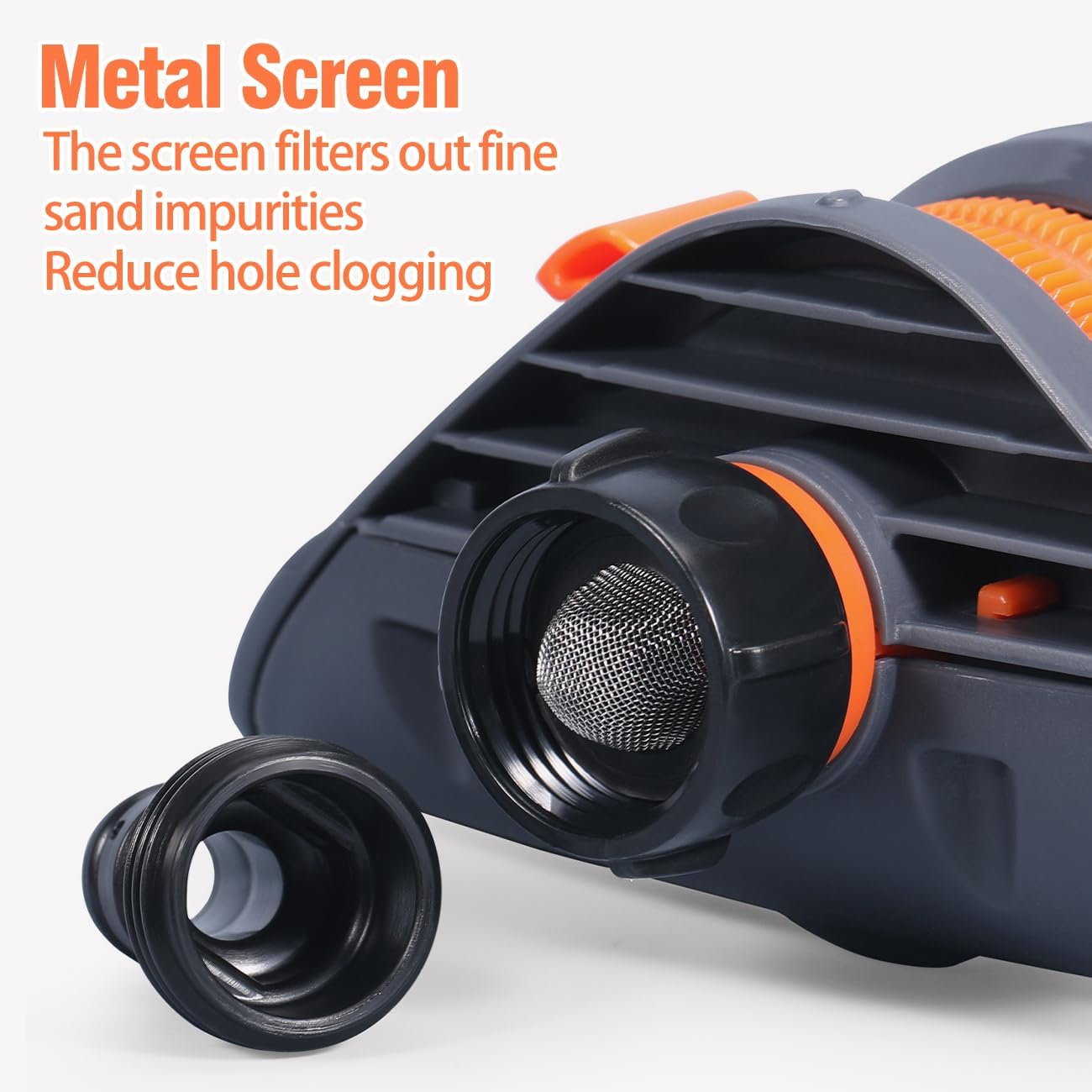 Garden Sprinkler,Oscillating Lawn Sprinkler Automatic 19 Hole 4 Mode Yard Water Sprinkler System with Quick Connectors for Watering Plants or Summer Outdoor Play image number 4