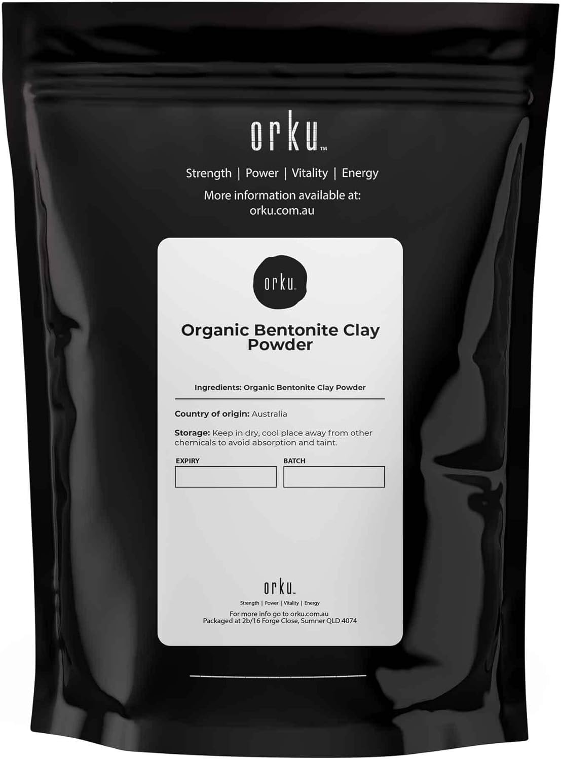 2Kg Organic Sodium Bentonite Clay Powder - Cosmetic Montmorillonite image number 2