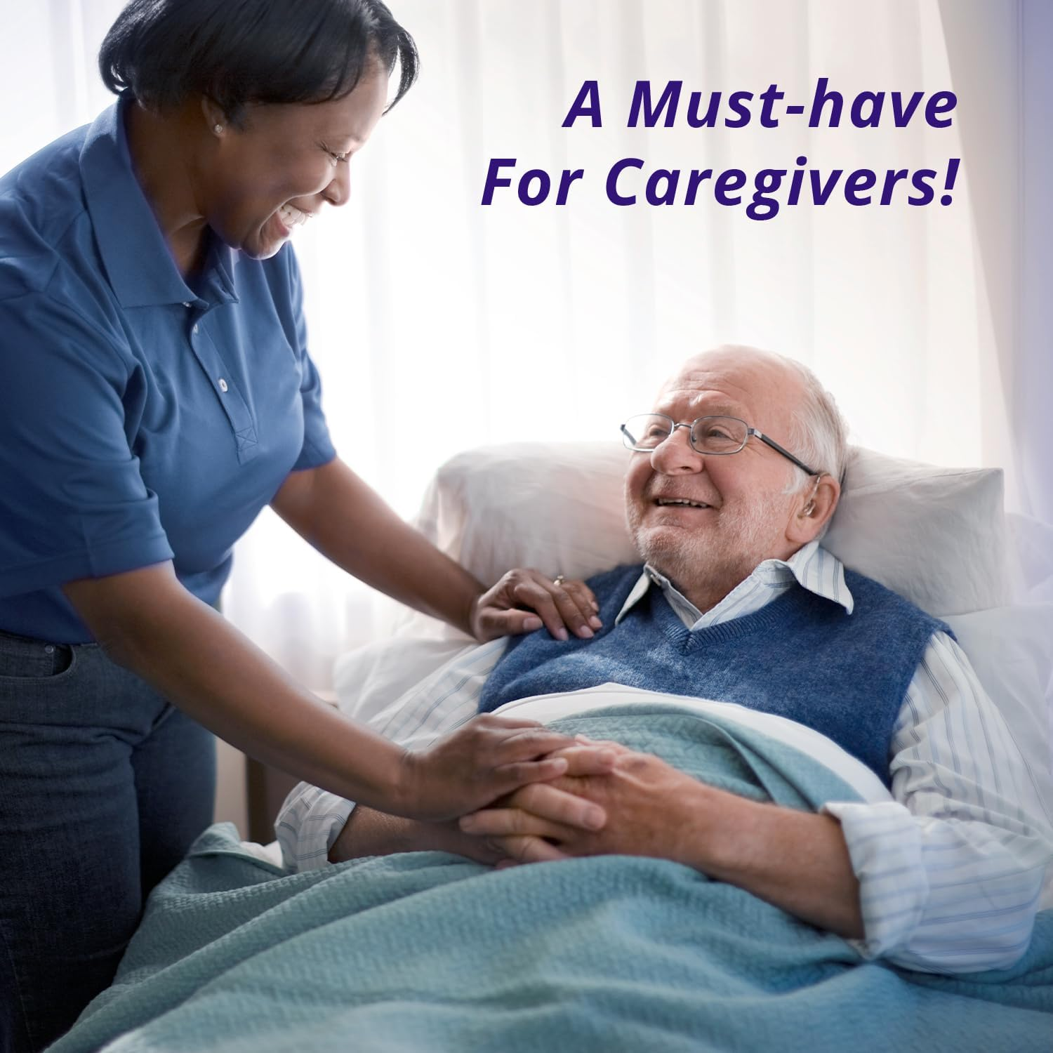 Whyworry Nightshield Incontinence Bed Pads for Adults with Non Slip Grip, 60 X 90 Cm Leakproof Pee Pads with Odor Control, Disposable Underpads for Seniors, Slip Resistant, 45 Count image number 3