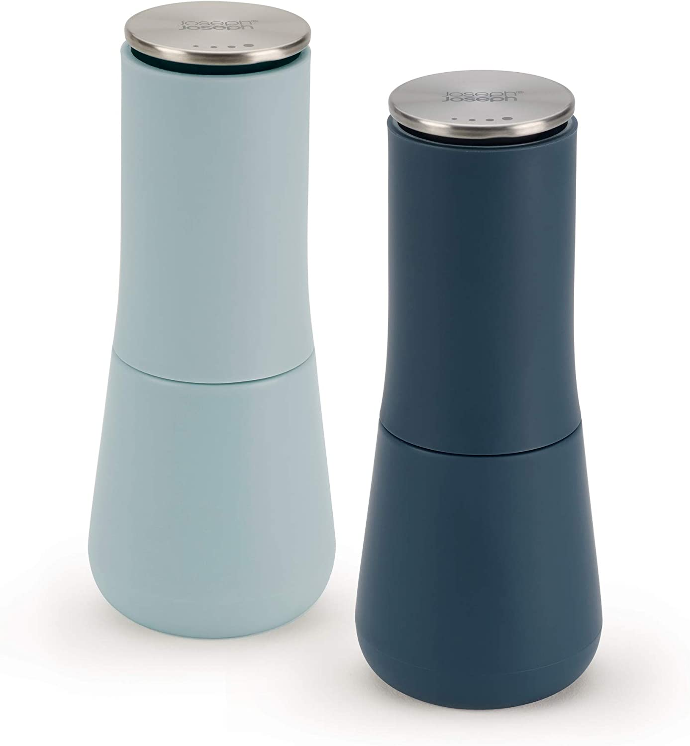 Joseph Joseph Milltop Non-Spill Salt & Pepper Mill Set - Editions (Sage)