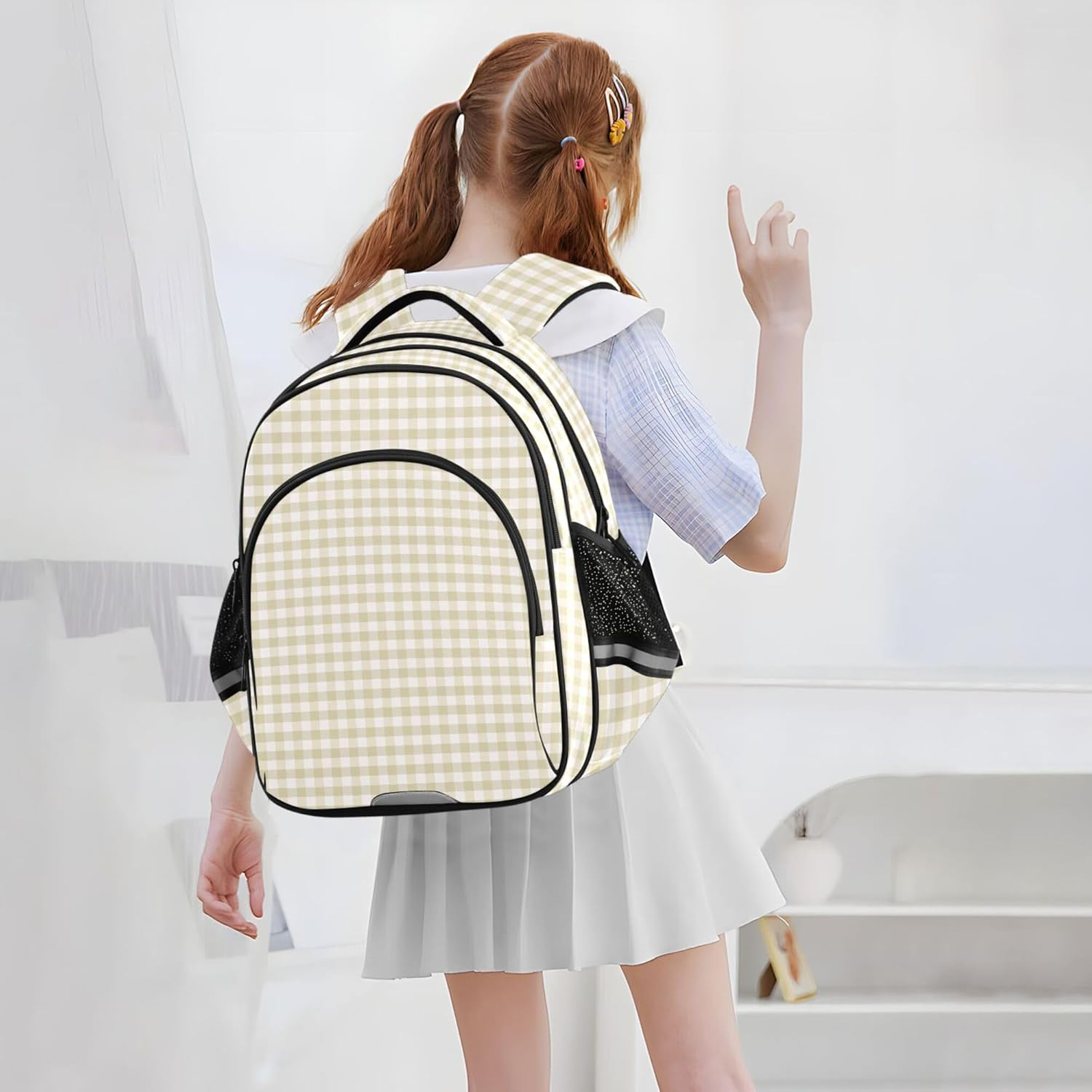 Cute School Backpack for Girls Boys Students Student Bookbag Teen Boys Travel Daypacks image number 2