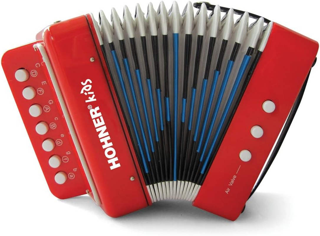 Hohner Kids UC102R Musical Toy Accordion Effect