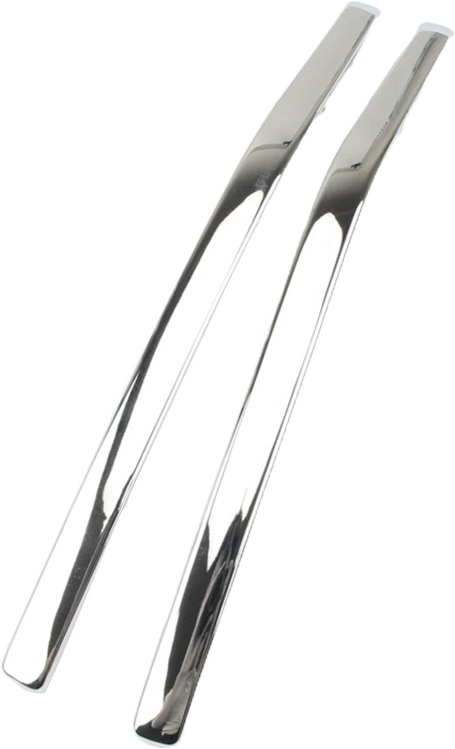 Eigell 1 Pair Motorcycles Connecting Fairing Bow Shaped Chrome Strake for 1800 2001-2011 Decoration Strips, Durable & Stable image number 3