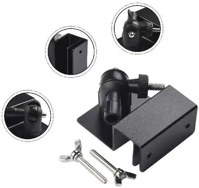 2-Pack Weatherproof Gutter Mounts with Universal Screw Adapter for Outside, Compatible with Blink Outdoor, Blink Outdoor 4 & Blink XT2/XT Camera - 2Pcs image number 2