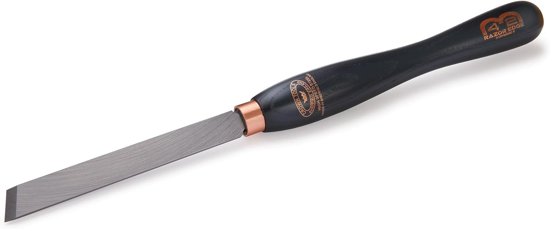 Crown Skew Chisel 19Mm M42 Cryogenic Steel Woodturning Tool image number 1