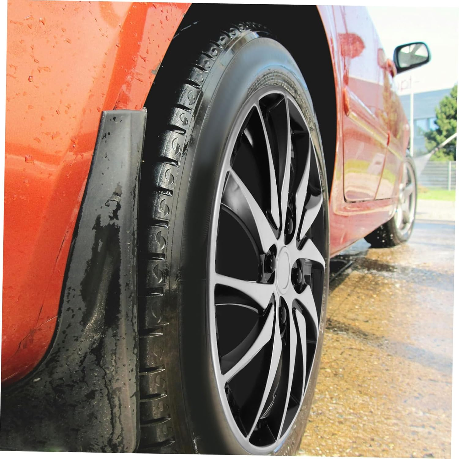 Didiseaon Hub Cap 14 Inch Universal Abs Wheel Hub Cap Cover for Car Truck SUV Decorative Replacement Rim Cover Automotive Accessory image number 6