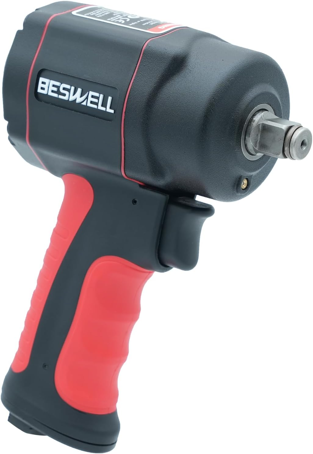 BESWELL-1200 N.M Max Loosen Torque 1/2" Stubby Size Jumbo Hammer Air Impact Wrench-Bw-112B3N image number 3