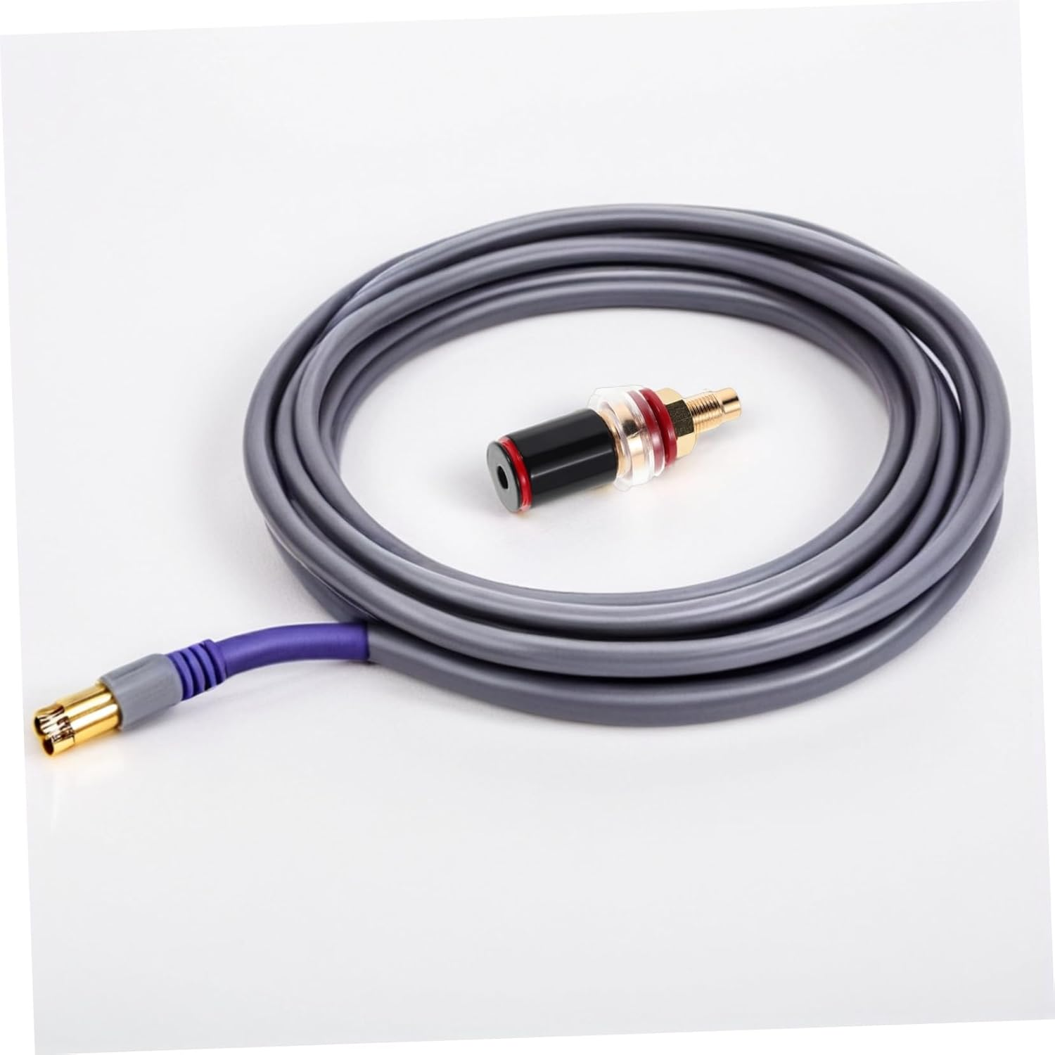 Mikinona Hifi Grade Speaker Wire Banana Plugs Connector Durable Binding Post Terminal for Home Theater and Professional Studio Audio Easy Installation High Fidelity Sound Preservation image number 1