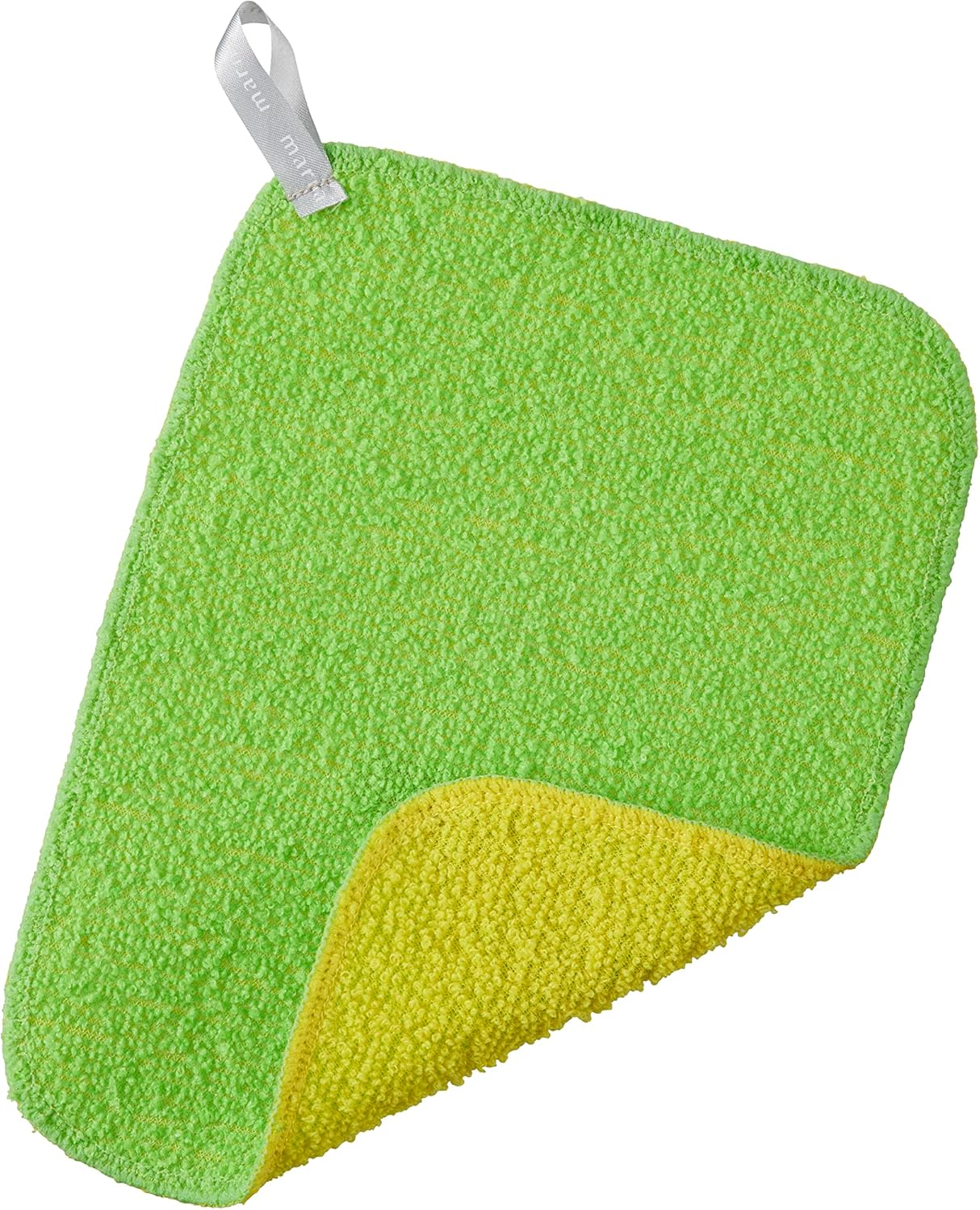 Marna W193 Water Scale Remover Duster (Green), Sink Cleaning (Clean without Detergent), Dish Towel (Washbasin/Faucet), Water Scalks Remover