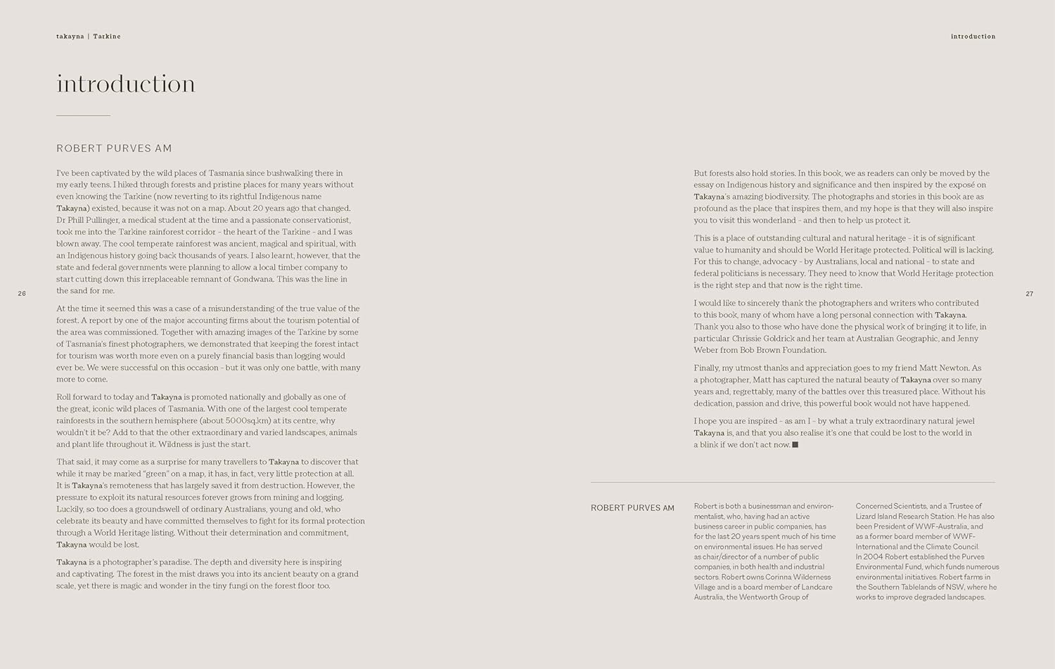 Takayna/Tarkine: One of the Last Wild Placces on Earth