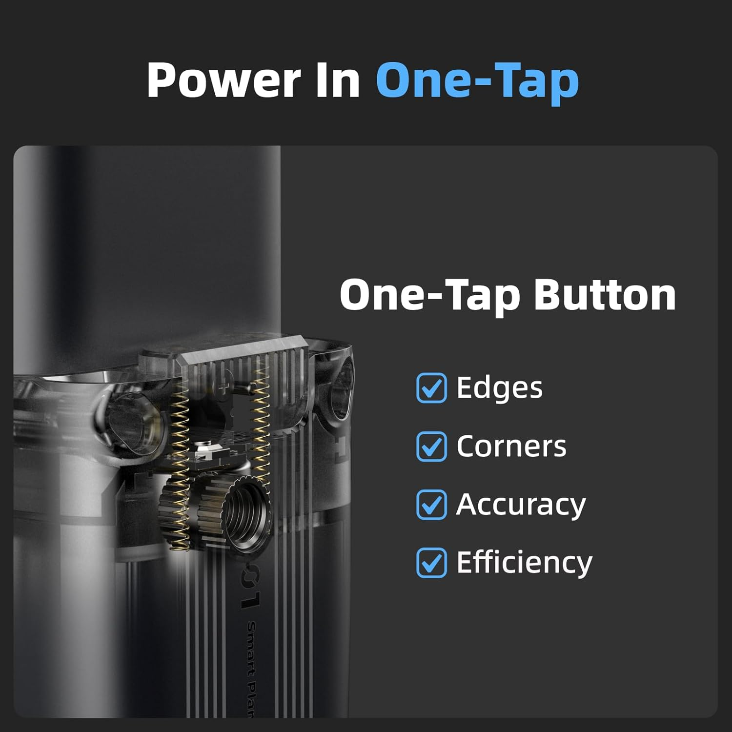 HOZO M-Cube Modular Laser Measuring Tool,Include 00 Laser Measure,01 Smart Planner Adaptor,03 Bilateral Laser+ Adaptor,05 Laser Scale Roller Adaptor image number 6