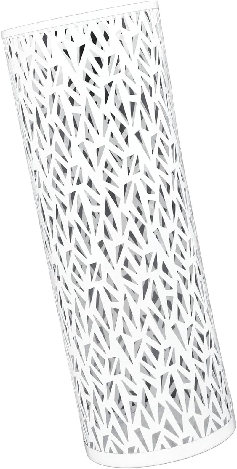 Metal Umbrella Holder Stand, Hollow Design, Resistant, Compact, for Entryway, Office, Home (S) image number 1
