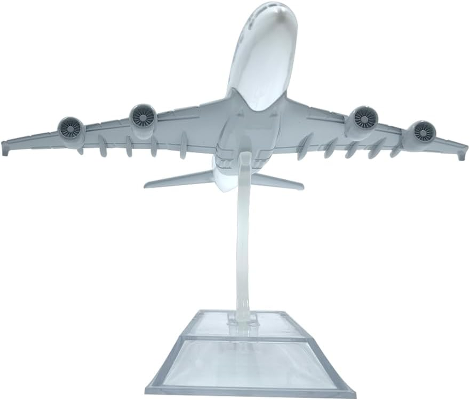 SUNSK Aircraft Model Alloy Airbus A380 Emirates Aircraft Metal Model 1/400 Scale Diecast Aircraft Model with Stand Miniature Models Collection Gift