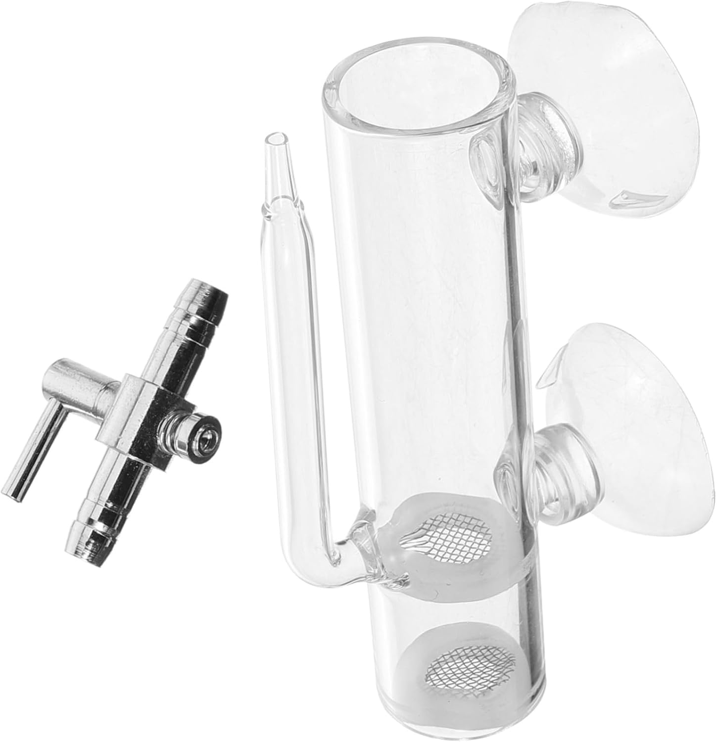 HANABASS Shrimp Egg Hatchery Glass Incubator Fish Breeding Holder Aquarium Breeding Tank Brine Shrimp Hatchery Device for Aquatic Pets image number 6