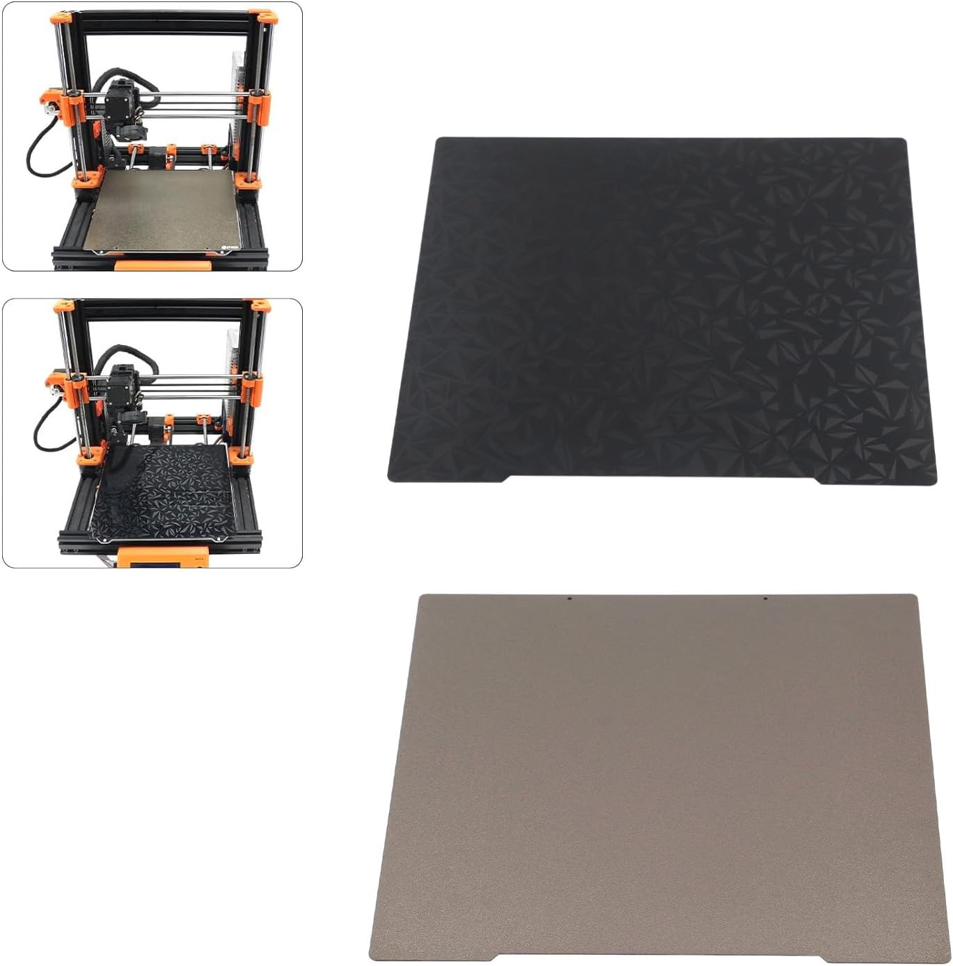 Build Plate, Double Sided Build Plate PEO PEI Build Plate, 254X241Mm, PEI Sheet 3D Printer Platform for MK3 MK3S MK4 MK2.5S, Widely Compatible, 3D Printer Accessories image number 2