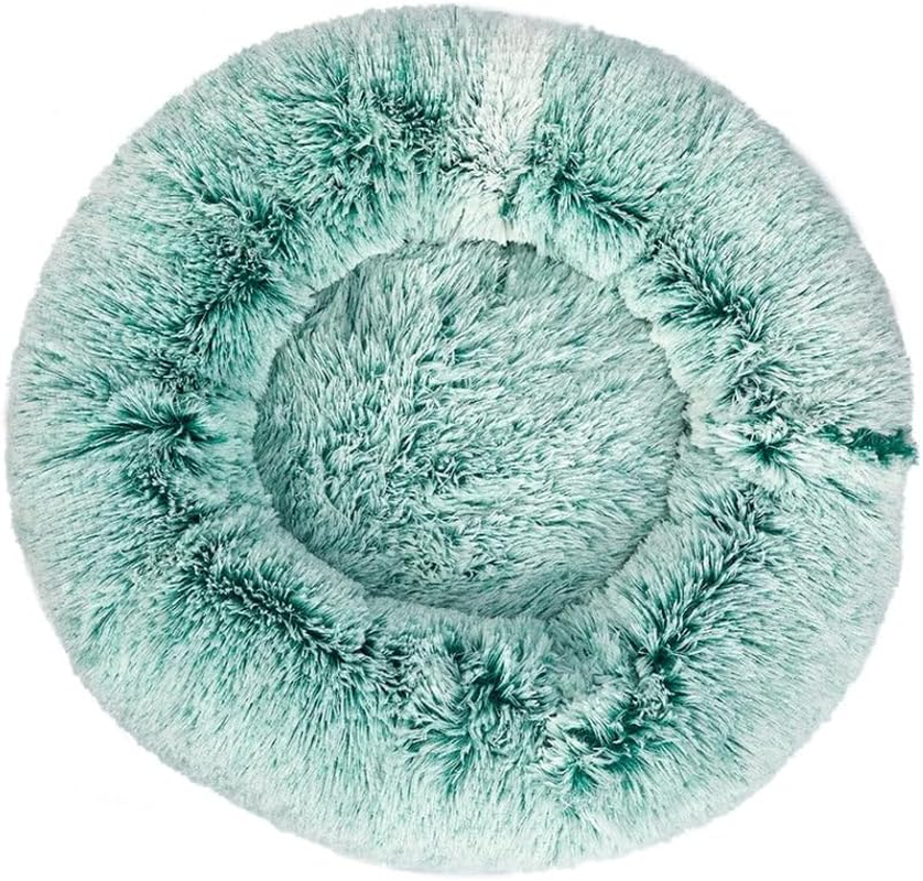 Pawz Replaceable Cover for Dog Calming Bed Nest Mat Soft Plush Kennel Teal XXL image number 6