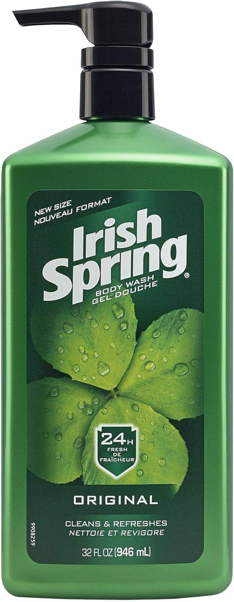 Irish Spring Body Wash for Men, Original- 32 Ounce (2 Count) 18 Oz (2 Pack) Original image number 1