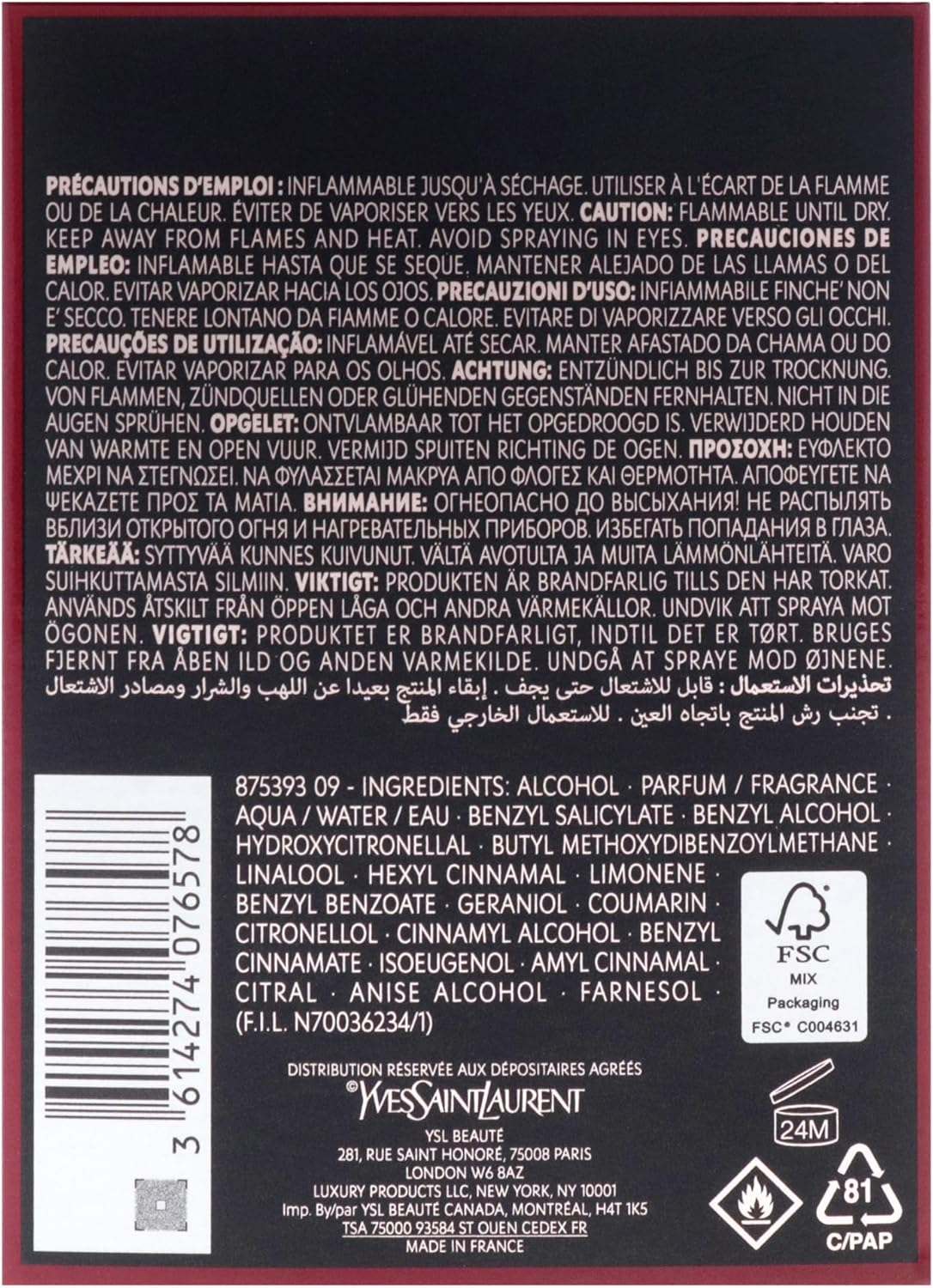 Yves Saint Laurent Black Opium image number 5