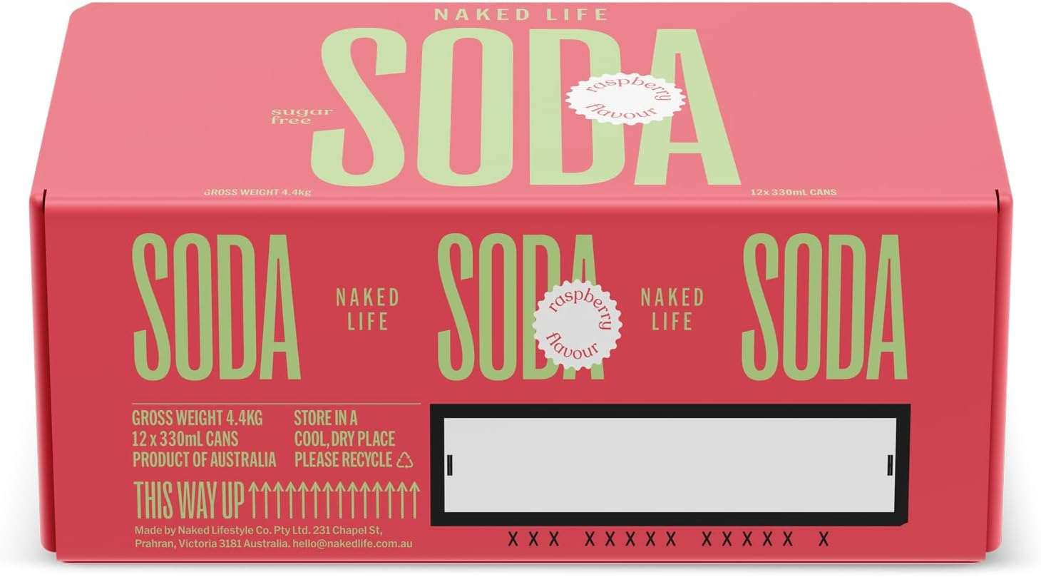 Naked Life Raspberry 330Ml X 12 image number 3