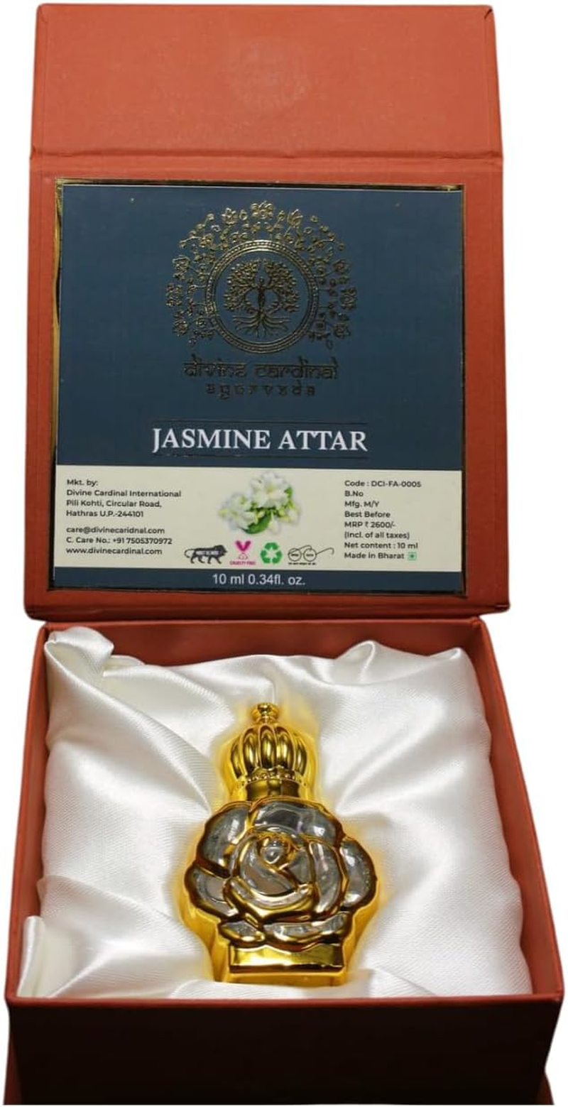 Jasmine Attar, 100% Pure Natural Fragrance Oil image number 2