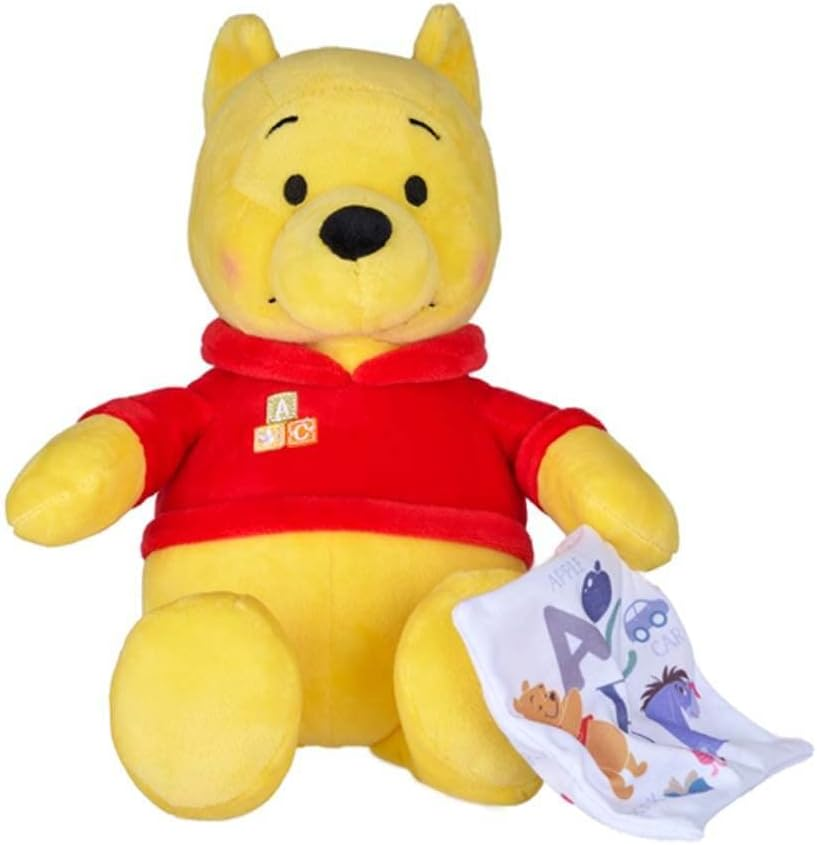 Winnie the Pooh Red Shirt Dangling Cuddle Soft Plush Toy image number 5