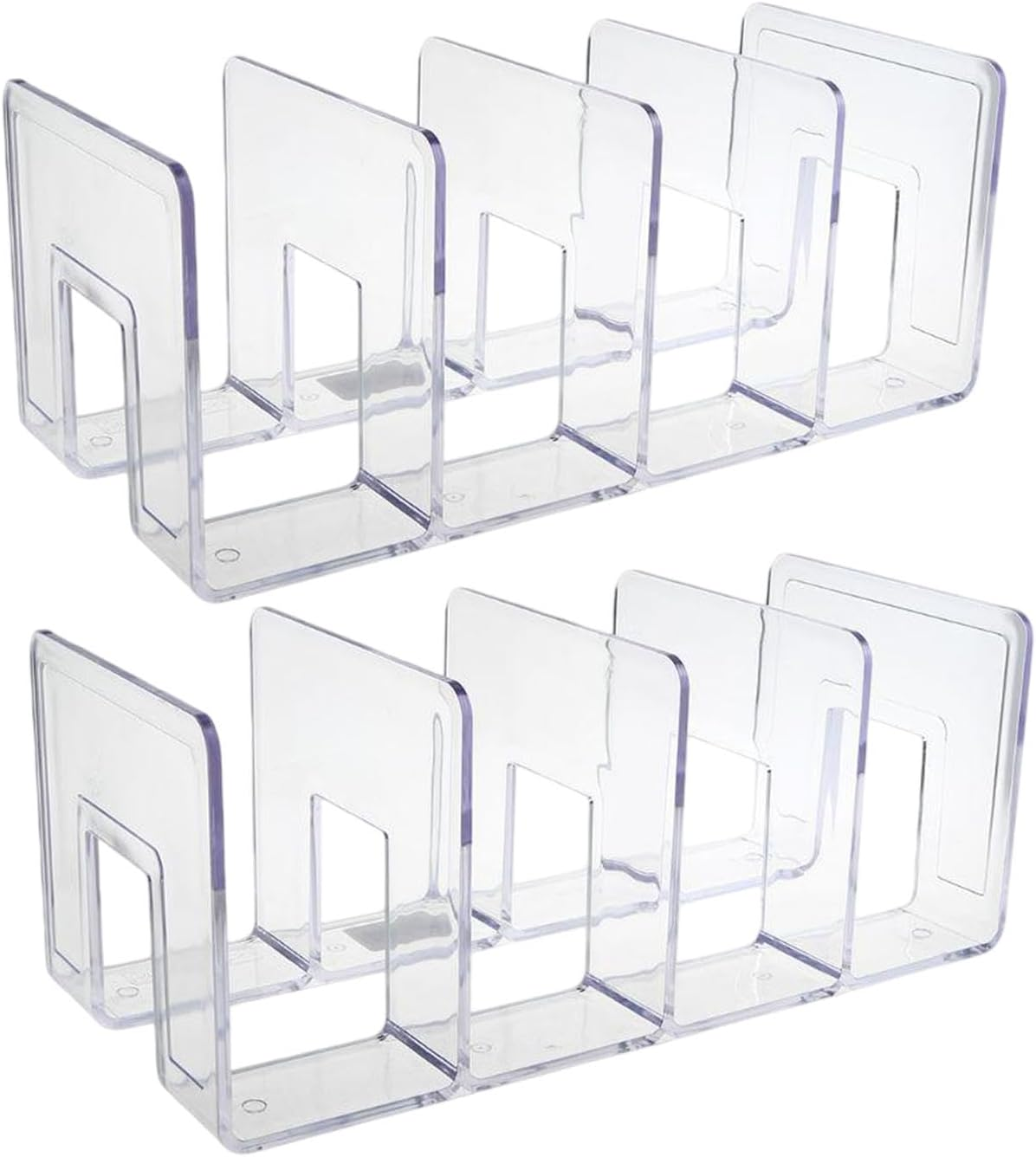 Krmoau Wallet Storage Organiser, Acrylic Purse Stand, Transparent Acrylic Pocket Divider - 2 X Bag Stand, Bag Organiser for Purses, Bags, Clutches, Carry Bags image number 3