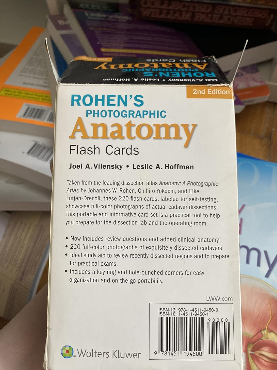 Rohen'S Photographic Anatomy Flash Cards: 2Nd Edition image number 2