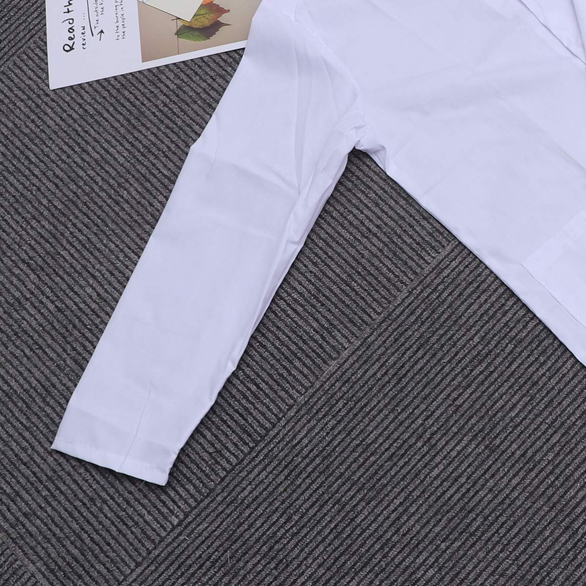 Zerodeko Kids Lab Coat - Lightweight Experiment Coat with Adjustable Cuffs, Breathable Thin Fabric for Role Play, School STEM Projects & Halloween Costume (Ages 4-12) image number 5