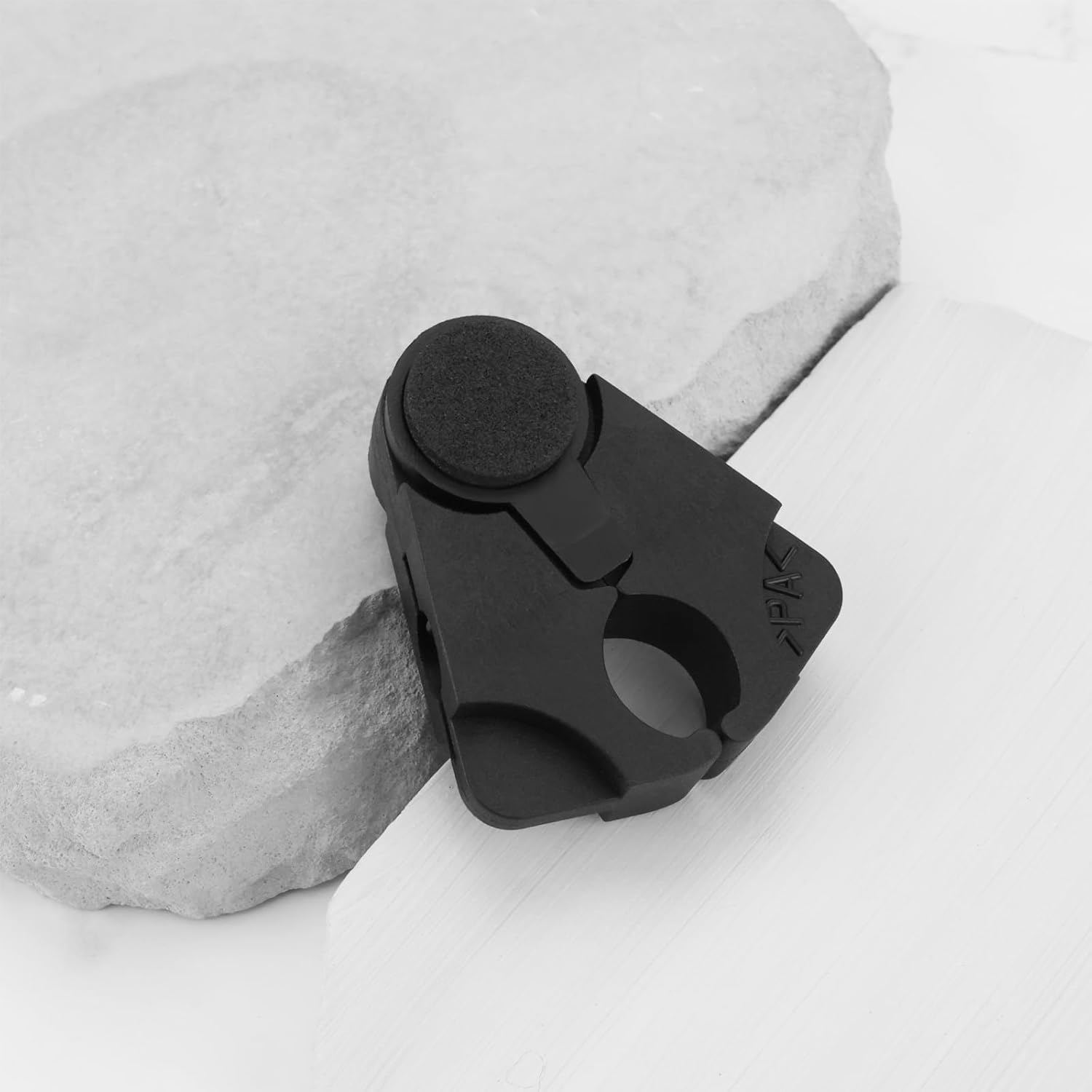 2PCS Walking Stick Holder for Table Black 5.2X4.7Cm Height 2.1Cm Ideal for Tube Diameters from 1.6Cm to Max 2.5Cm Table Clamping Devices image number 1